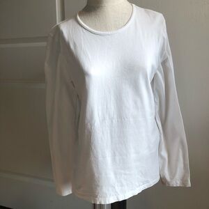 Orvis White Long Sleeve Tee